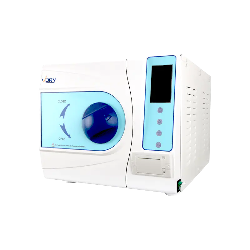 LCD propono exemplar: vory-b-a Classis B Autoclave Steam Sterilizer